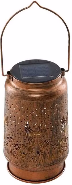 Kelvenix Solar Hummingbird LED Outdoor Wall Lantern in Bronze