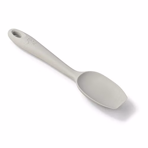Zeal Silicone Non-Scratch Spatula Spoon, Grey, 20 cm