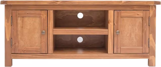 Cabinet Bits Padua Lacquered 2 Door TV Cabinet in Brown – 1