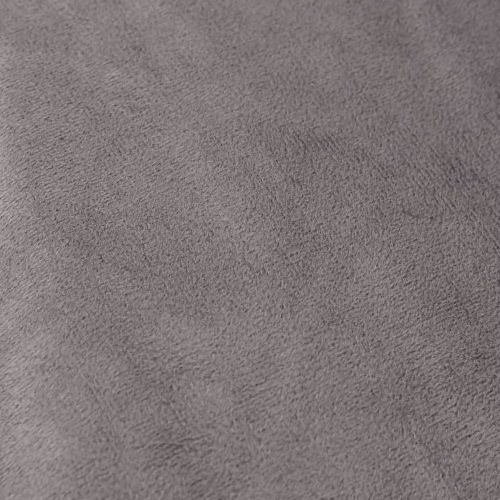 Berkfield Home Grey Weighted Blanket with Removable Cotton Cover, 6 kg, W/D/H: 135 x 200 cm – 3