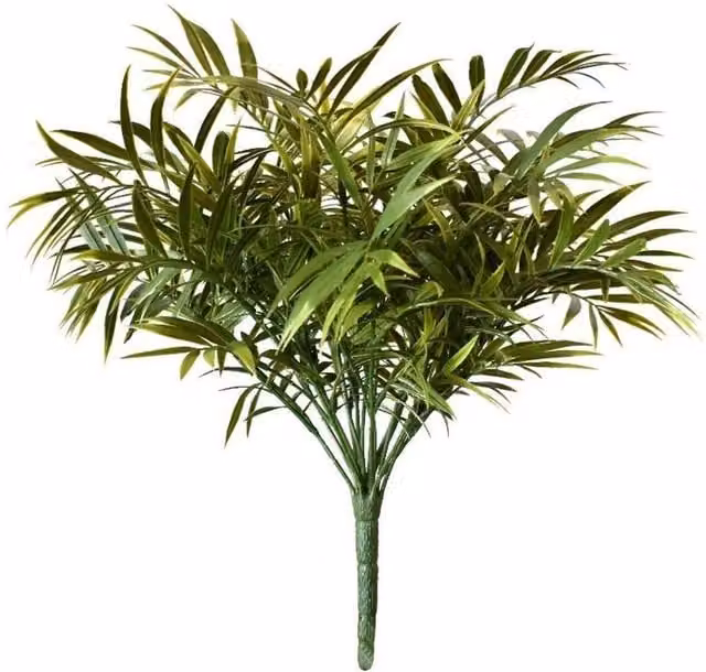 Leaf UK Green Fire Retardant Artificial Palm Tree Stem, Height: 40 cm