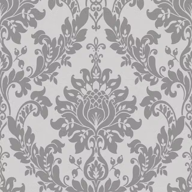 Holden Decor Clara Abstract Glittered Wallpaper in Grey