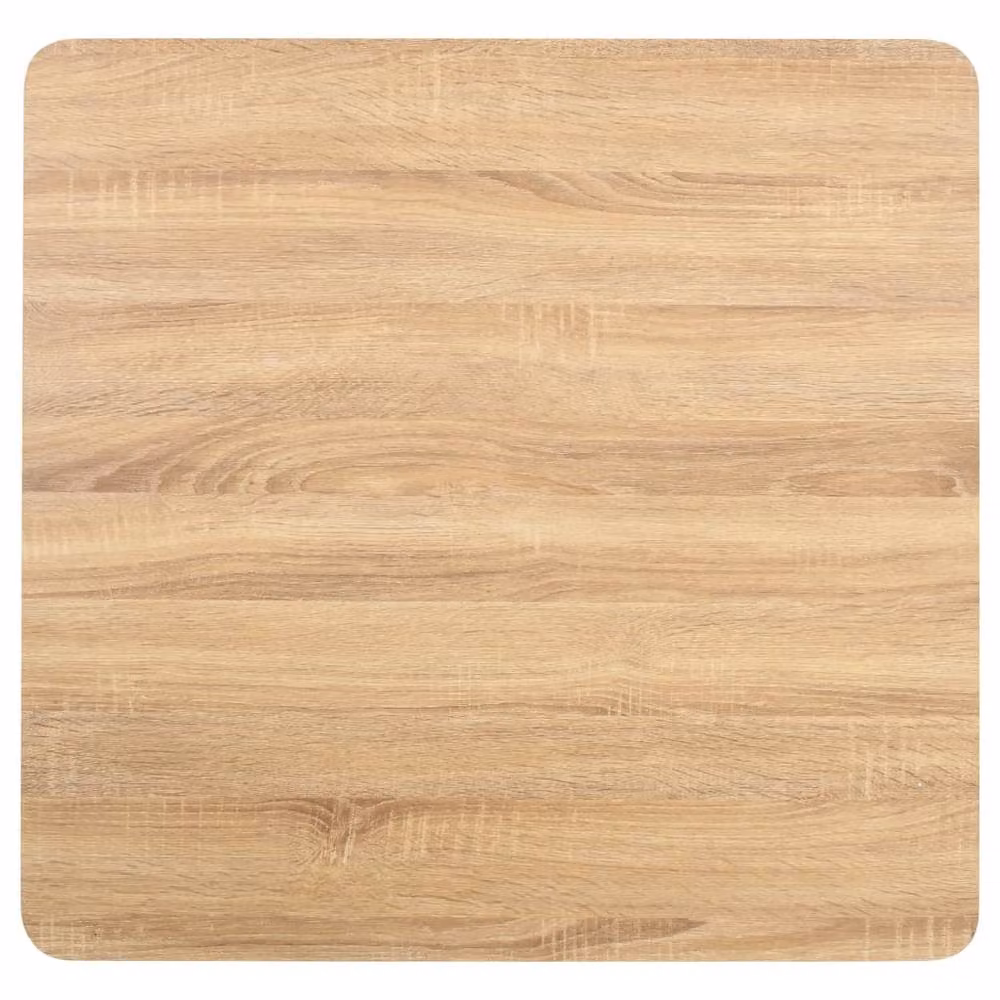 Berkfield Home Bistro Table in Light Brown, W/D: 80 x 80 cm – 2