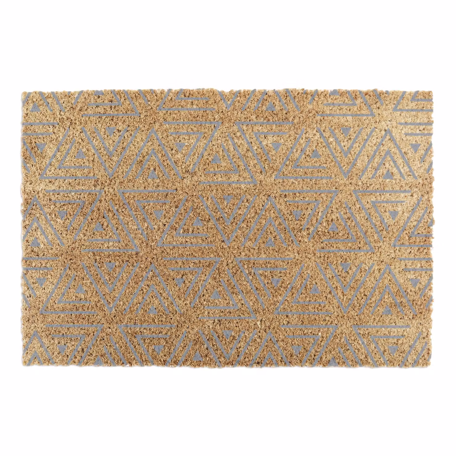 Artsy Mats Grey Geometric Triangle Doormat, W/D: 60 x 40 cm – 3