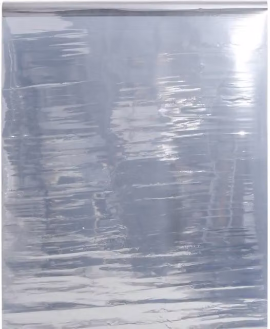 Berkfield Home Solar Film Static Reflective Silver PVC, W: 90 cm, L: 2000 cm
