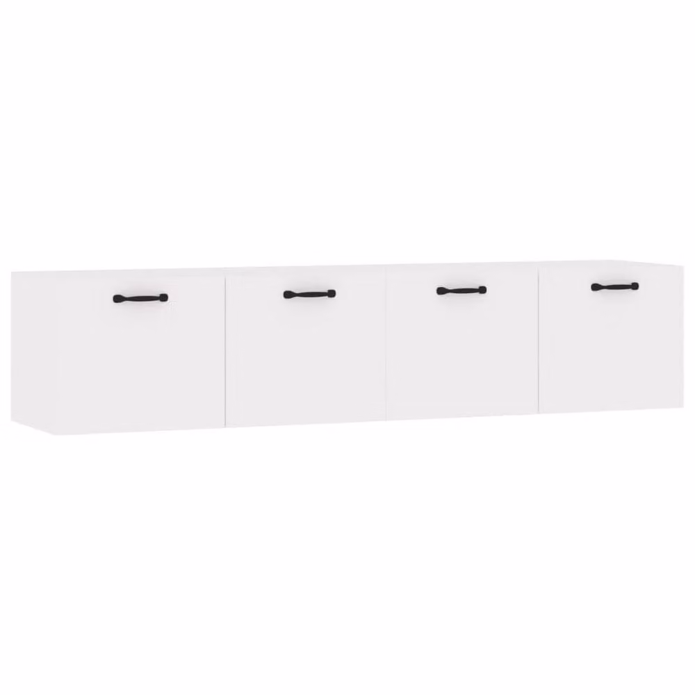 Berkfield Home Wall Mounted Cabinets in White, Set of 2, W/D/H: 60 x 36.5 x 35 cm – 2