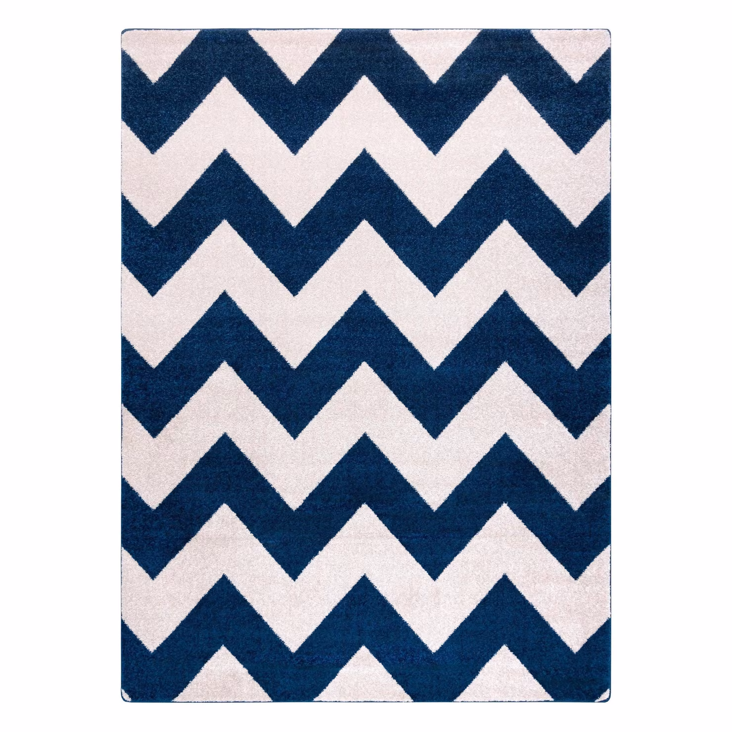 RugsX Sketch Modern Rectangular Rug in Blue, W: 140 cm, D: 190 cm – 2