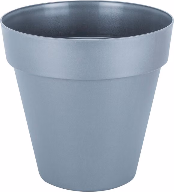 Essence Rio Round Planter Pot in Pebble Grey, Diameter: 34 cm