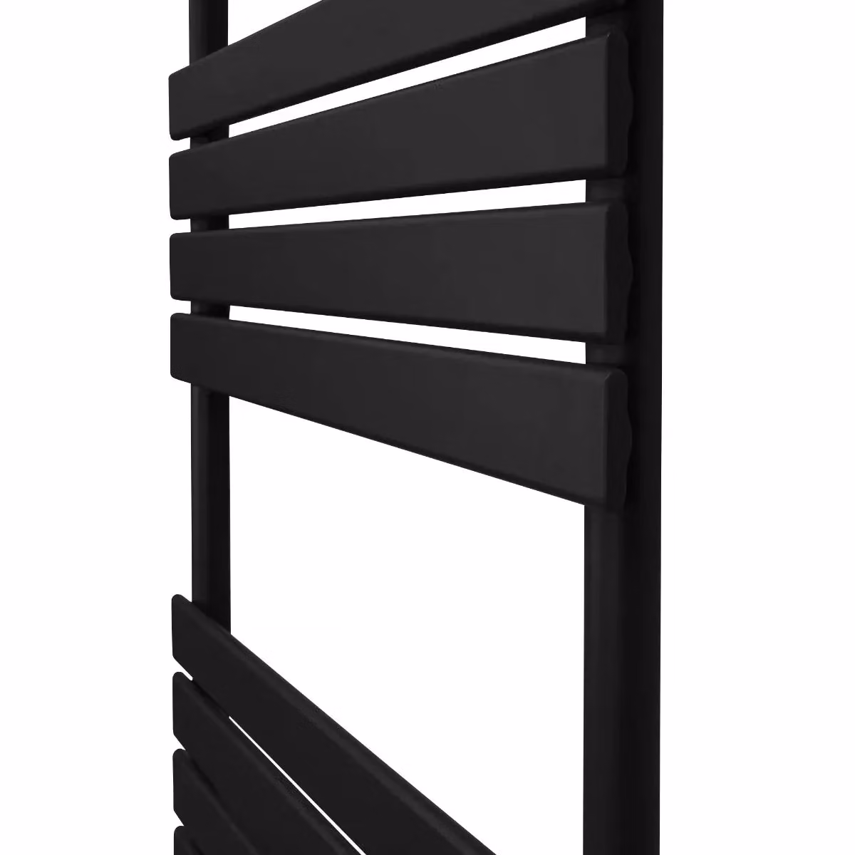 Monstershop Flat Panel Steel Towel Radiator in Black, W/H: 60 x 120 cm – 9