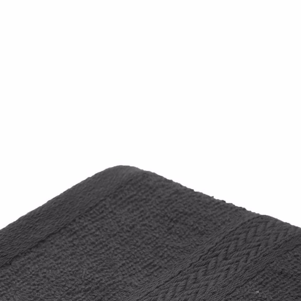Jassz Plain Cotton Guest Hand Towel in Black, 350 GSM – 2