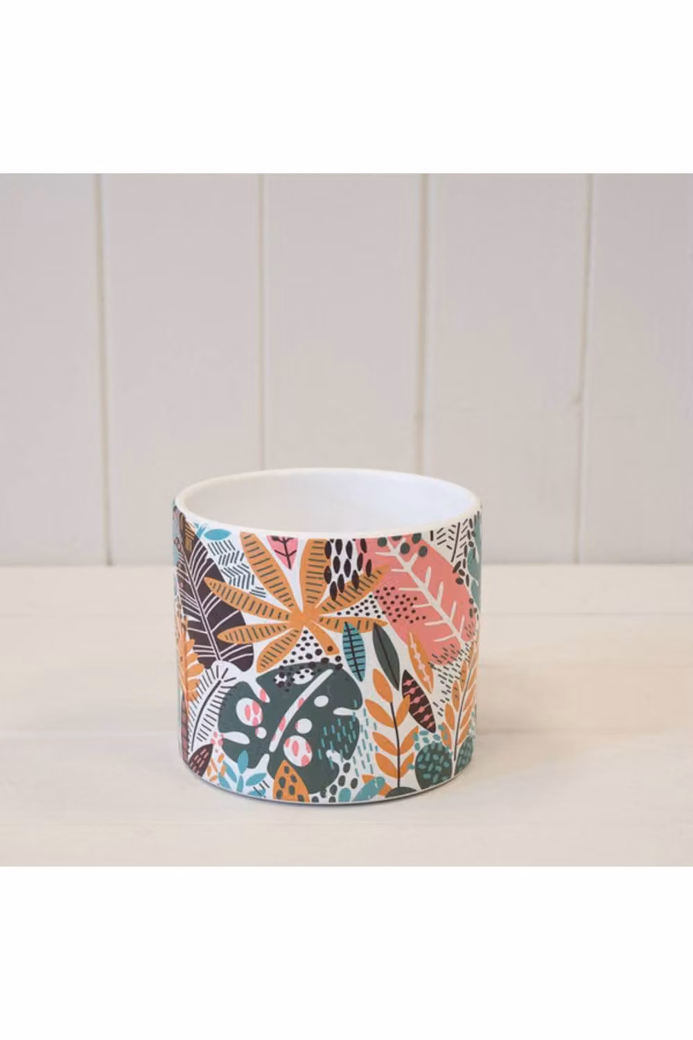 KDMD Leaf Tropical Indoor Plant Pot, Multicolour, 11cm – 2
