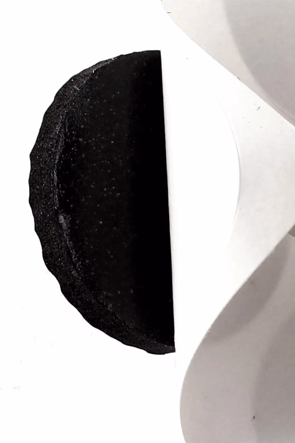 Neel Blue Black Round EVA Furniture Foam Pads for Table and Chair Legs, 26mm – 3