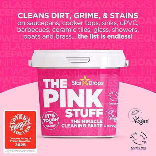 Stardrops The Pink Stuff Miracle Cleaning Paste, 850g – 2