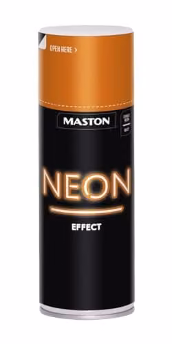 Maston Opaque Spray Paint Neon Orange Matt 400ml