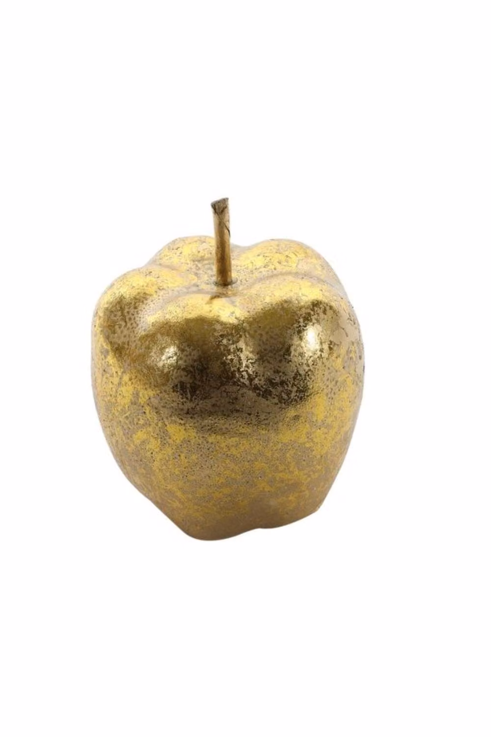 KDMD Gold Metallic Apple Hanging Christmas Decorations, 3 Pack – 2