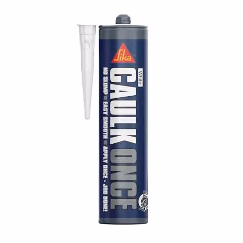 Sika White Flexible Acrylic Caulk, 295ml – 1