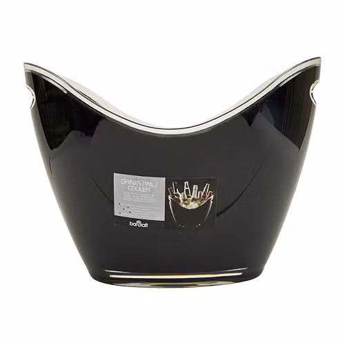 BarCraft Black Acrylic Ice Bucket, 8 Litre – 6