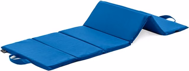 Gardenista Blue Foldable Outdoor Beach Mat and Garden Lounging Rug