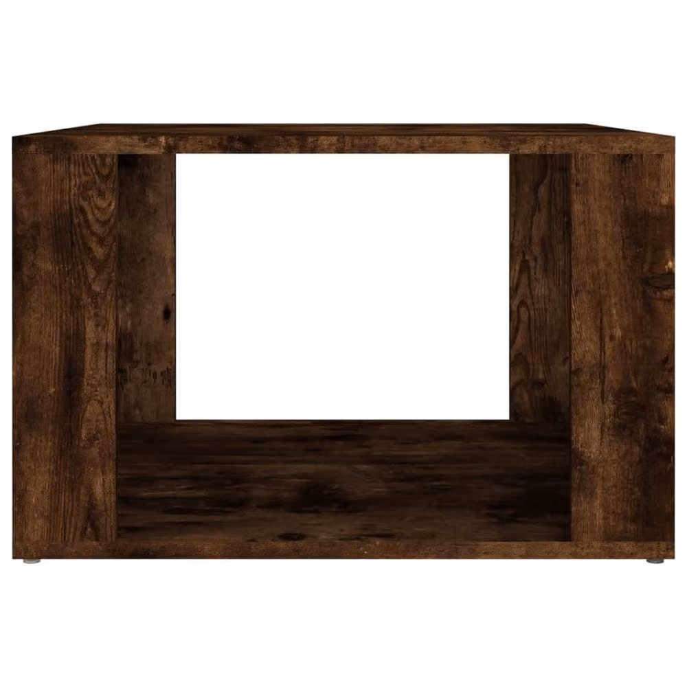 Berkfield Home Bedside Table in Smoked Oak Brown, W/D/H: 57 x 55 x 36 cm – 4