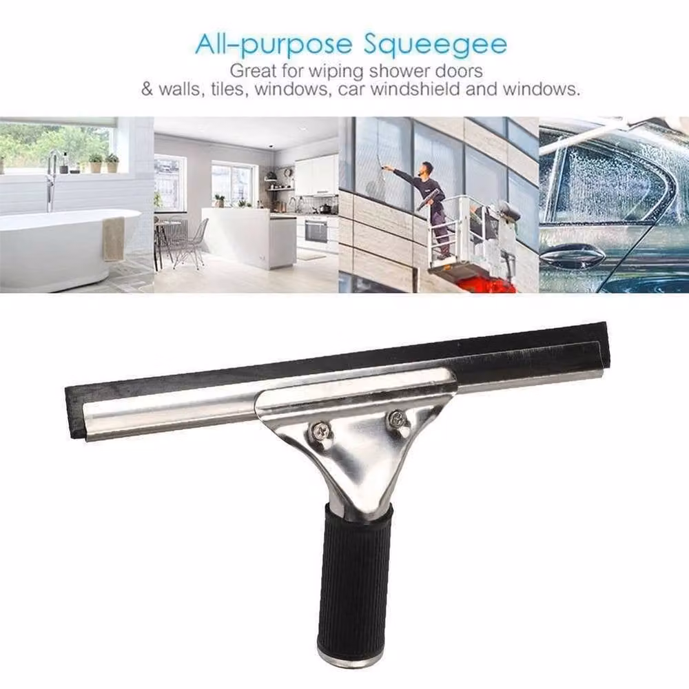 EONLION Silver Squeegee with Refillable Metal Head, Width: 100 cm – 2