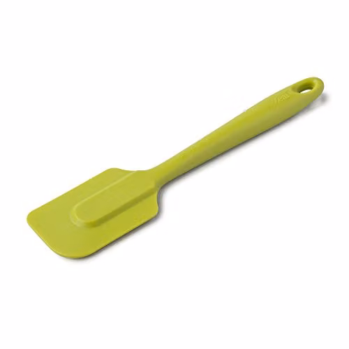 Zeal Non-Stick Silicone Spatula with Hanging Loop, Green, 26 cm – 1