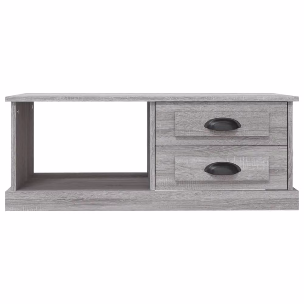 Berkfield Home Grey Sonoma Coffee Table, W: 90 cm, D: 50 cm, H: 35 cm – 3