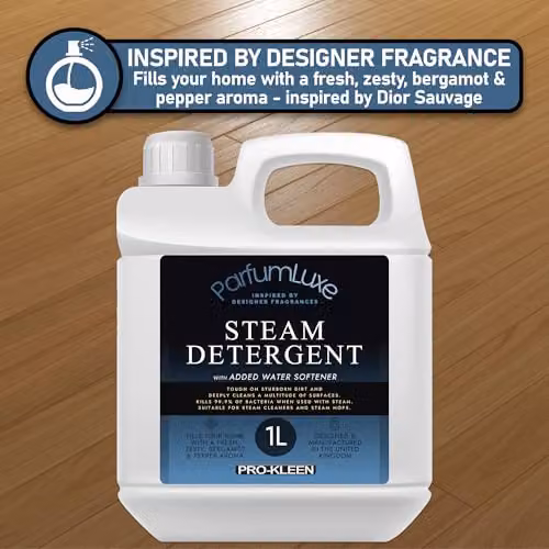Pro-Kleen Parfum Steam Mop Floor Detergent Cleaner, 1 l, Fresh Zesty Bergamot and Pepper Aroma – 3