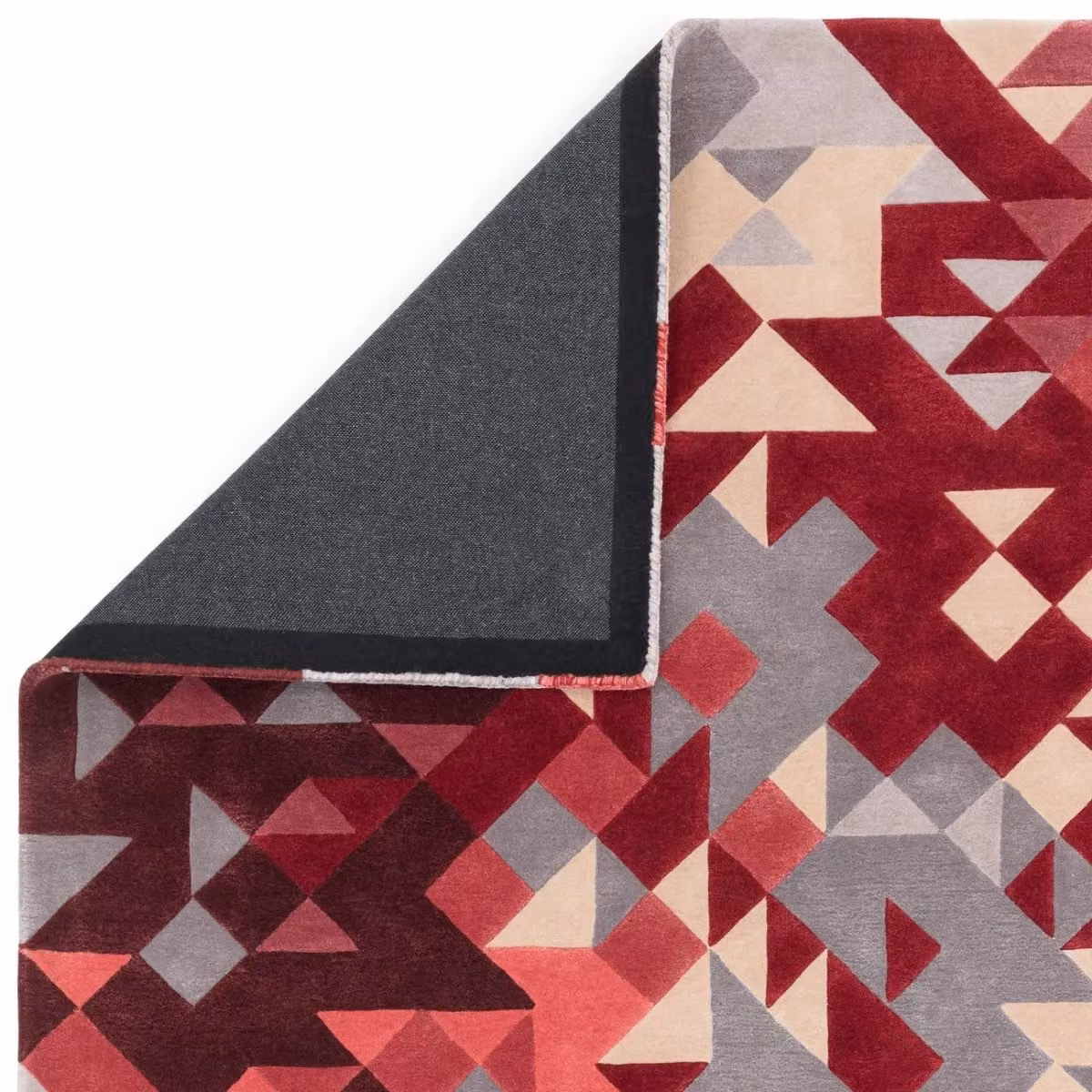 The Rug Shop UK Handmade Modern Geometric Multi Colour Area Rug, W: 200 cm, D: 290 cm – 4