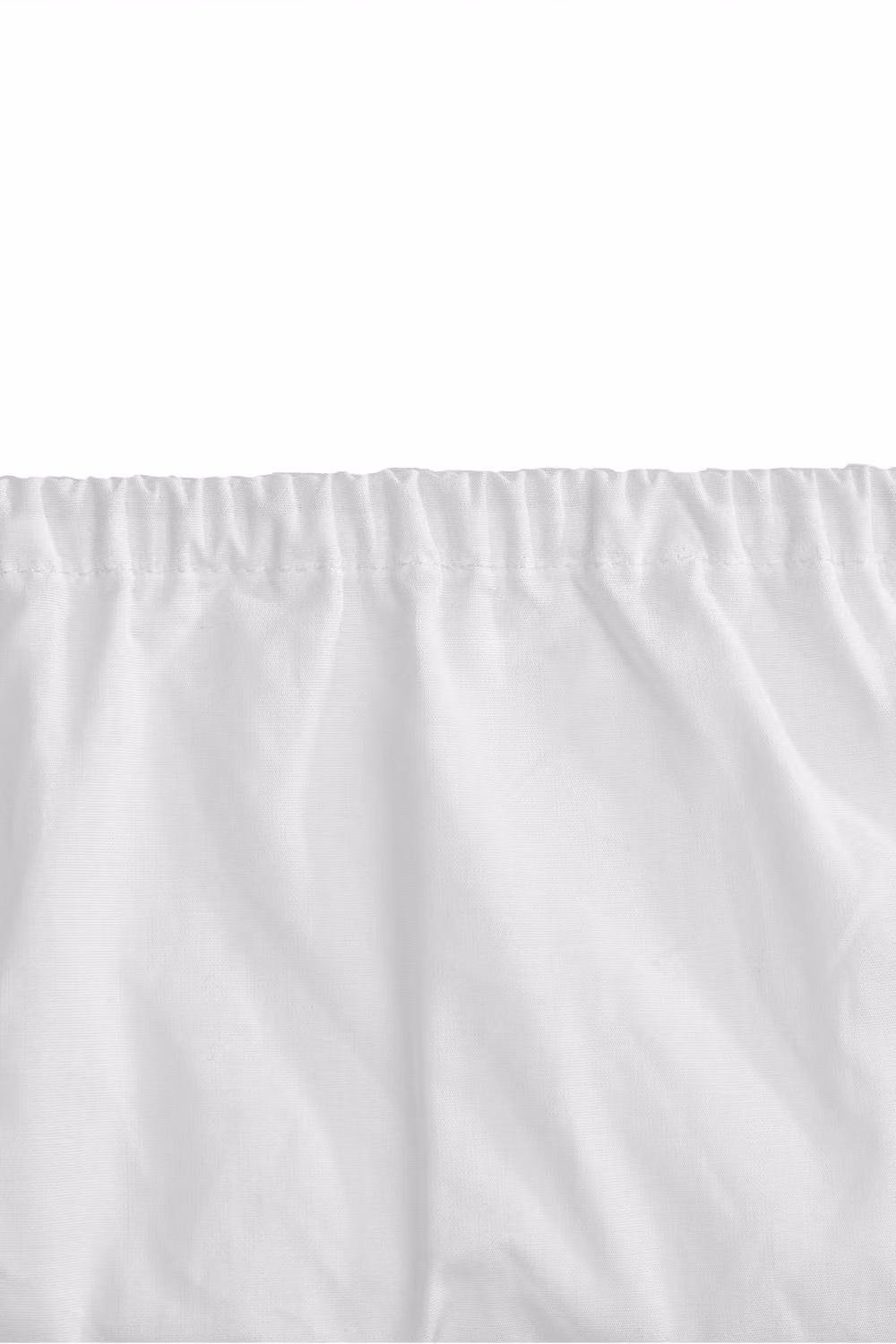 Hotel Pure Luxury 5 Star White Mako Satin King Fitted Sheet, W/D/H: 180 x 200 cm – 2