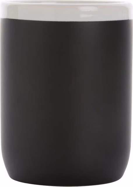 XD Design Contrast Rim Ceramic Mug, Black, 300 ml