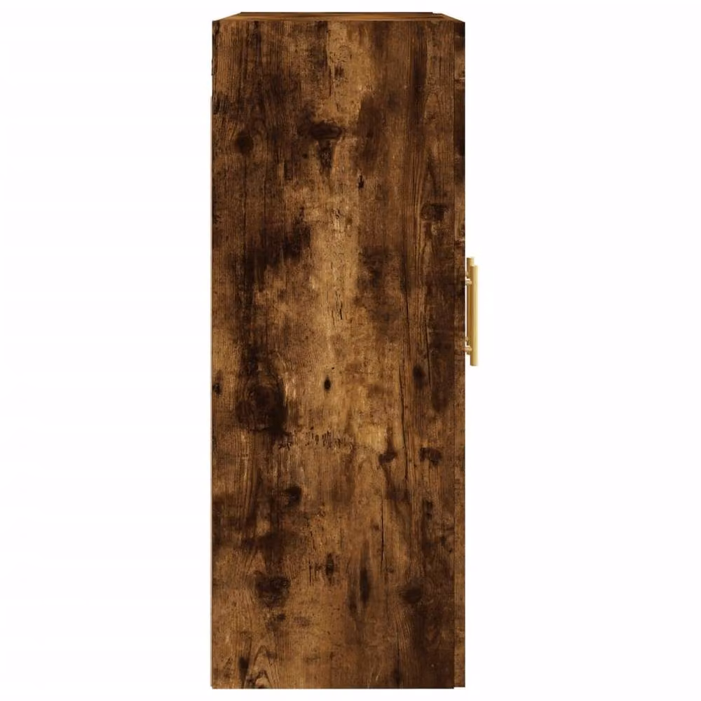 Berkfield Home Wall Mounted Smoked Oak Cabinet in Brown, W/D/H: 69.5 x 34 x 90 cm – 4