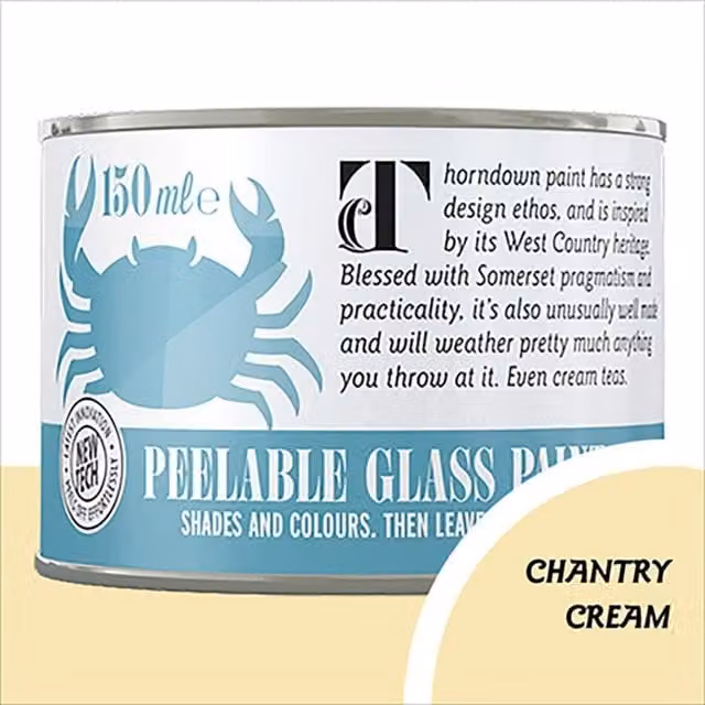 Thorndown Chantry Satin Cream Peelable Glass Paint