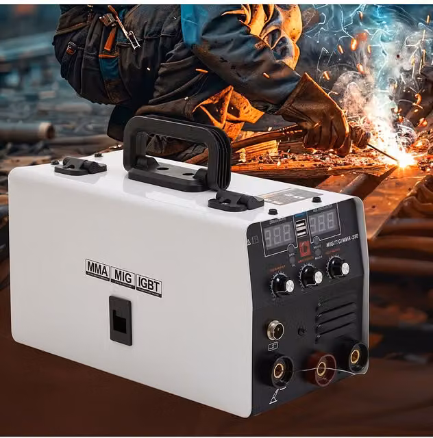 Living and Home Portable Manual MMA Metal Welding Machine in White
