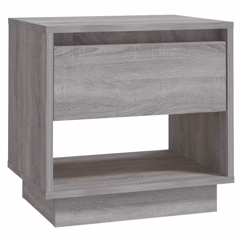 Berkfield Home Classic Bedside Cabinets, 2 Piece Set in Grey Sonoma, W/D/H: 45 x 34 x 44 cm – 4
