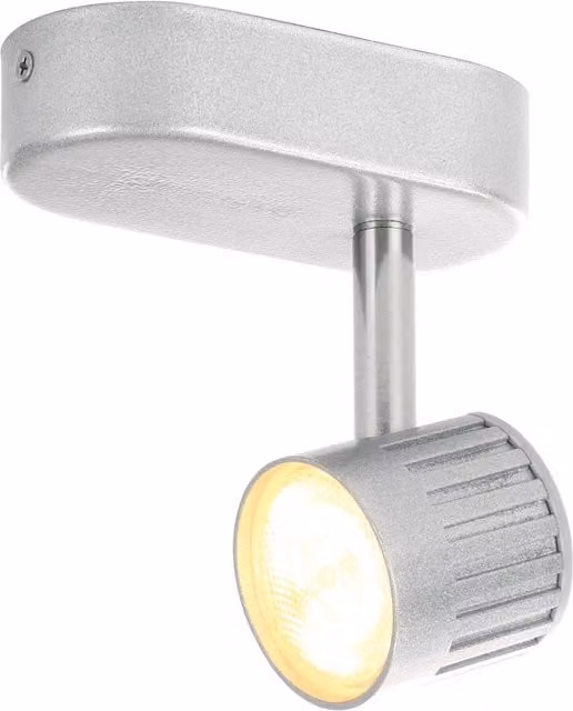 Litecraft Travis Adjustable LED Metal Wall Light in Silver