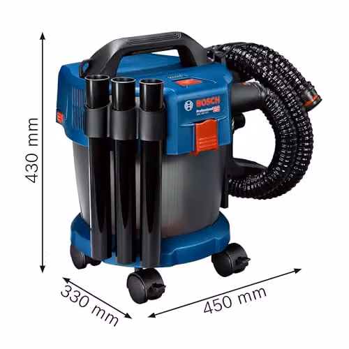 Bosch Professional 18V System Industrial Dust Extractor GAS 18V-10 L Blue – 6