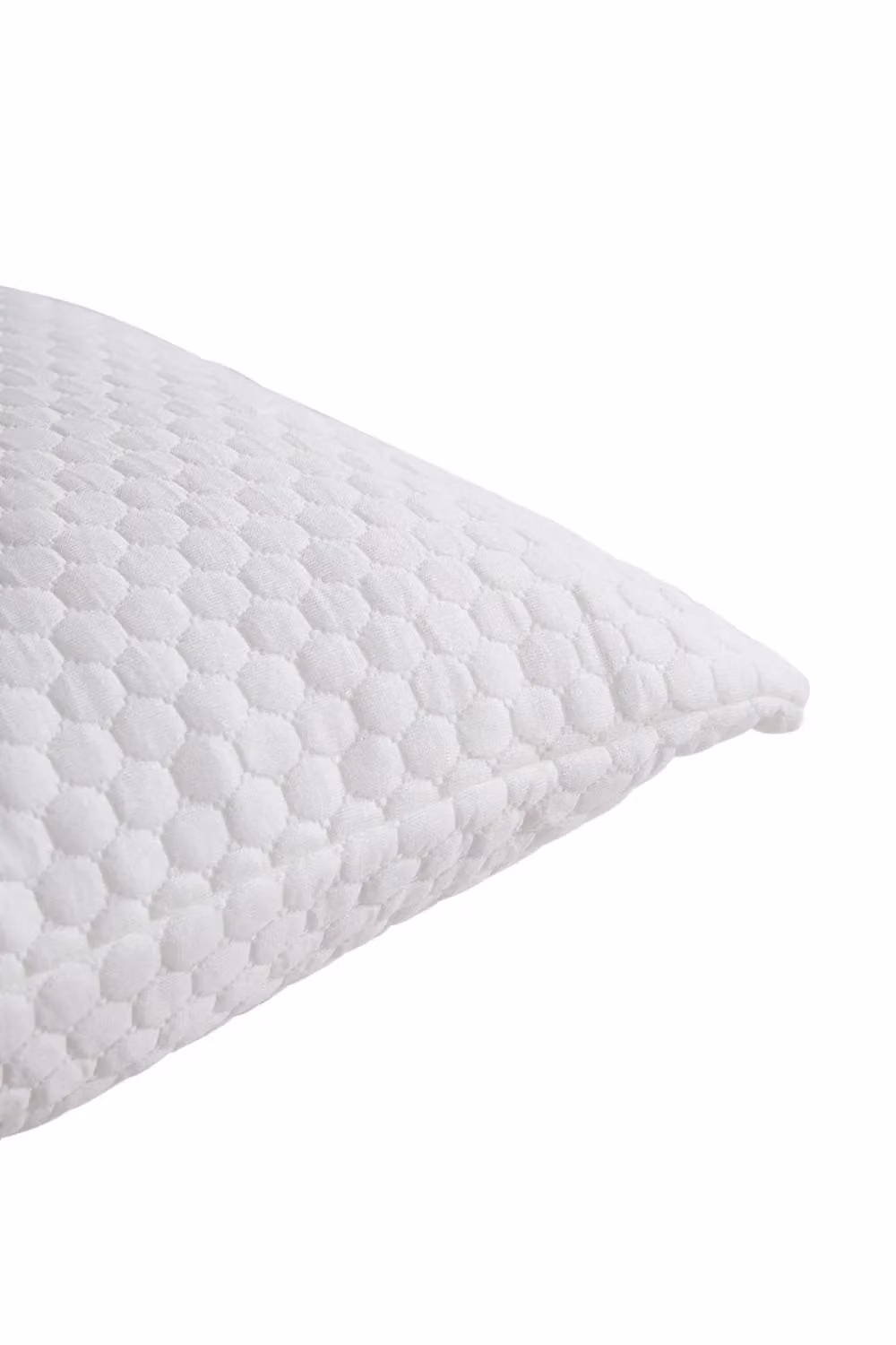 H&O Direct Queen Size Adjustable Memory Foam Pillows with Bamboo Fiber Fabric in White – 2