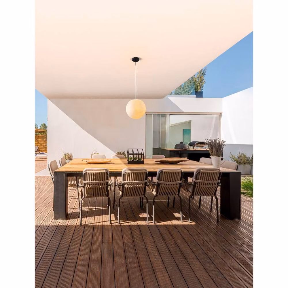 Netlighting Moon Globe Pendant Ceiling Light in White or Black with E14 Socket and IP65 Rating – 2