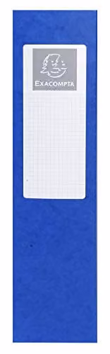 Exacompta ExaBox A4 Blue Paper Filing Box with 8cm Spine – 2