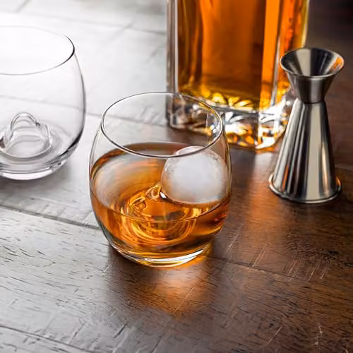 Final Touch On the Rocks Glass and Ice Ball Mould Set in Transparent – 4