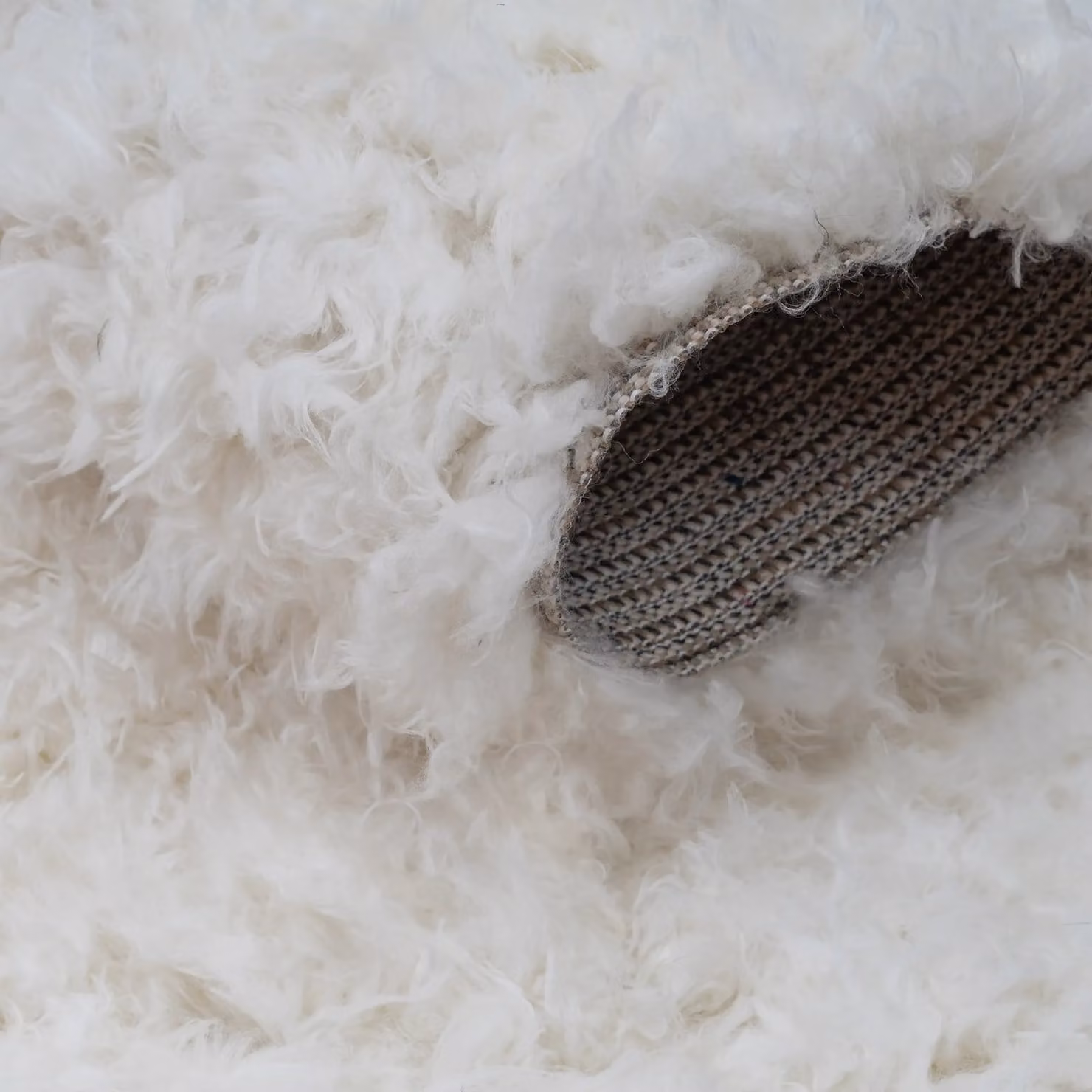 Home Republic Montana Fluffy Textured Rug in White, W: 160 cm, D: 230 cm – 1
