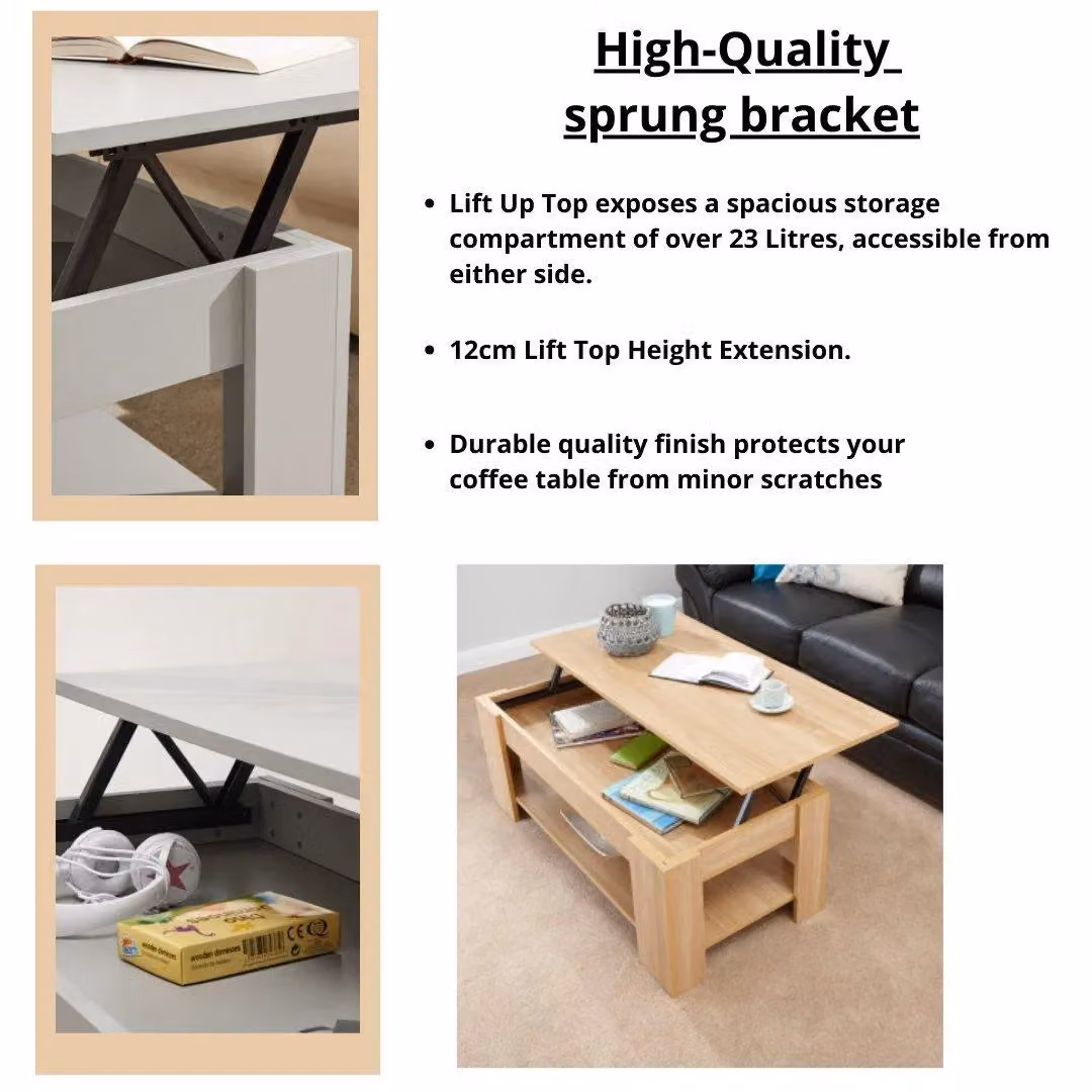 GFW Arvika Modern Lift Up Coffee Table in Light Oak – 3