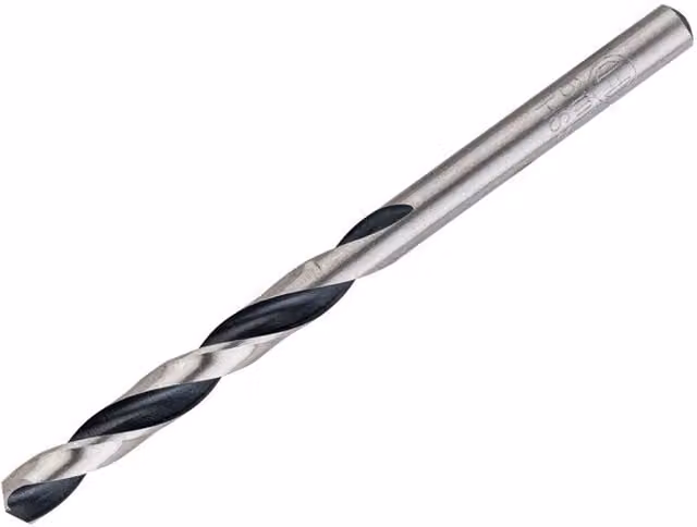 Bosch HSS Twist Drill Bit, Silver, Diameter: 6 mm, Length: 93 mm