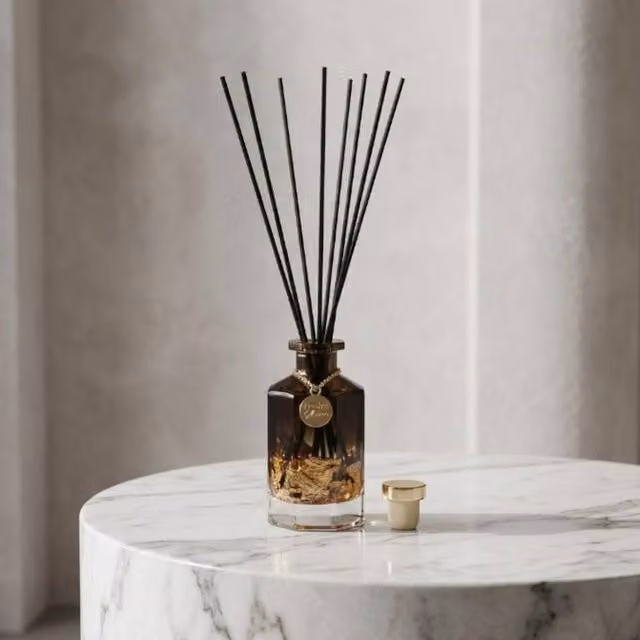 Garden Greatness Pomegranate Noir Midas Reed Diffuser in Black – 3
