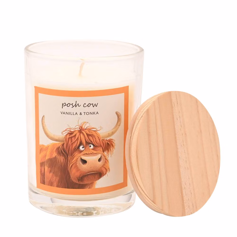 Funny Farm Posh Cow Multicolour Candle Figure – 2