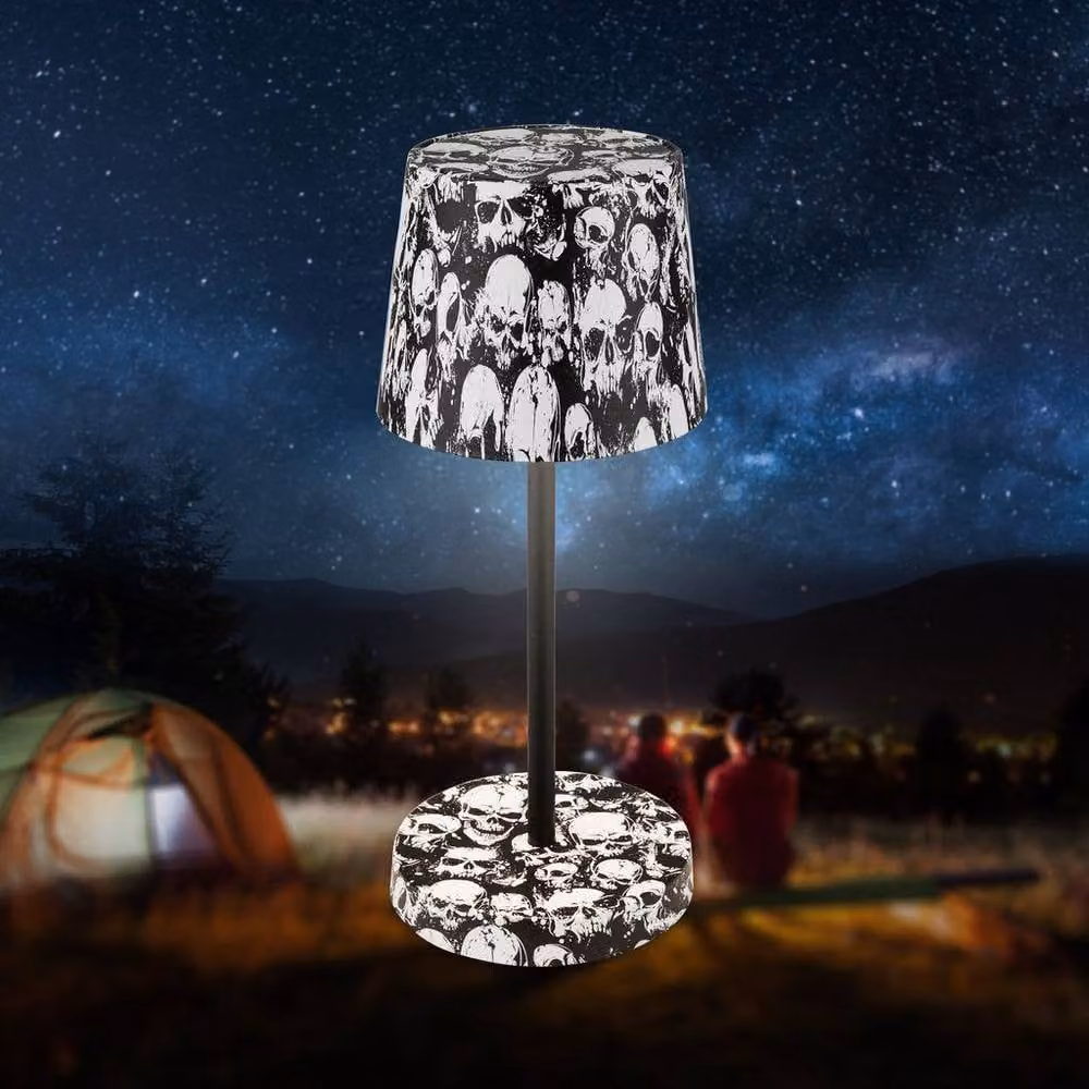 Briloner Black LED Table Lamp, Cordless Rechargeable Dimmable Touch Control, Warm White, Height: 26 cm – 3
