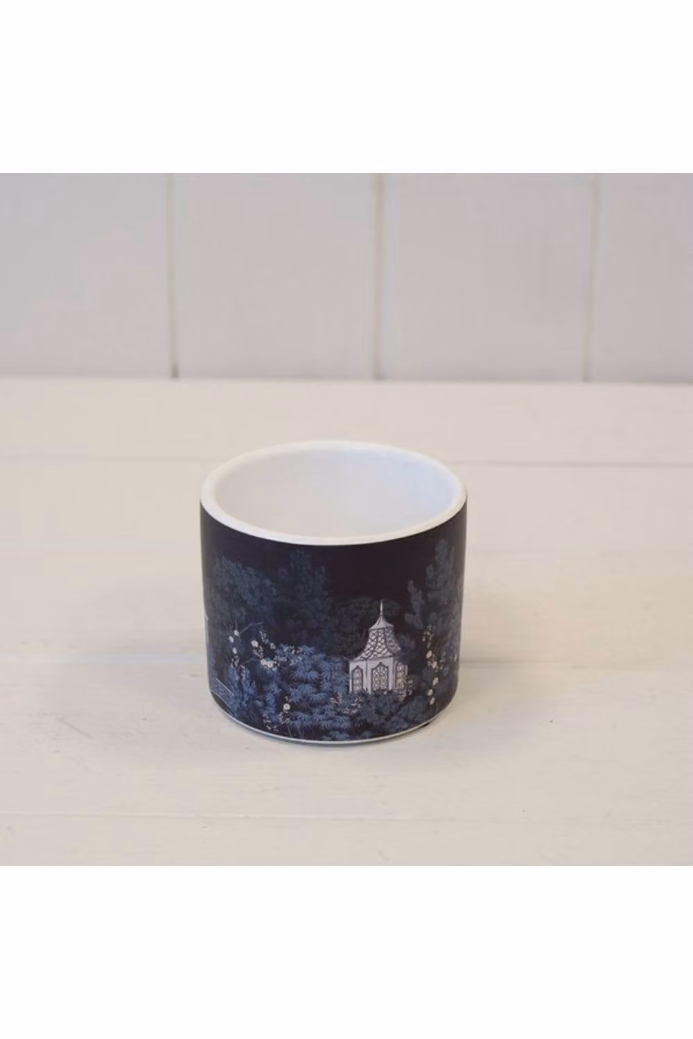 KDMD Purple and Multicolour Intricate Oriental Pagoda Ceramic Tabletop Pot – 2