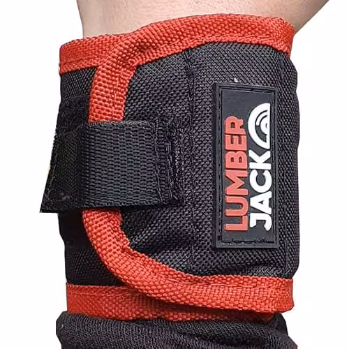 Lumberjack Magnetic Tool Wristband in Red – 7
