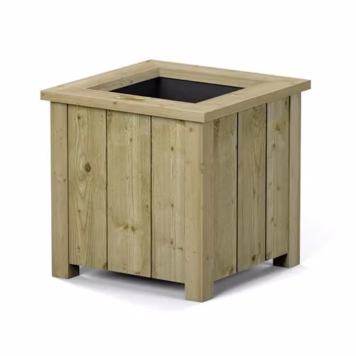 Rowlinson Heritage Small Planter Tub in Brown and Black, W: 43 cm, D: 42 cm, H: 43 cm – 4