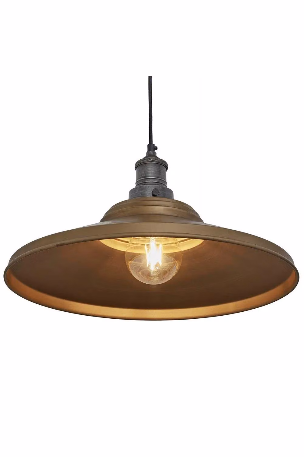 Industville Brooklyn Giant Step Pendant Light in Brass and Bronze – 2